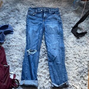 American eagle mom jeans